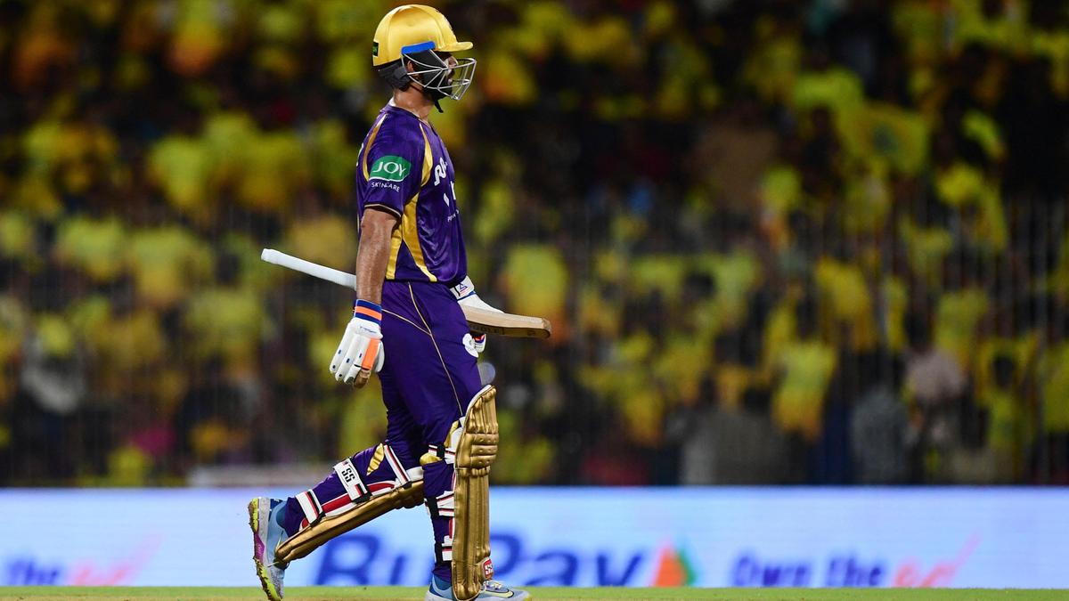 IPL 2026: Rahane fined Rs 12 lakh for KKR’s slow over rate against CSK