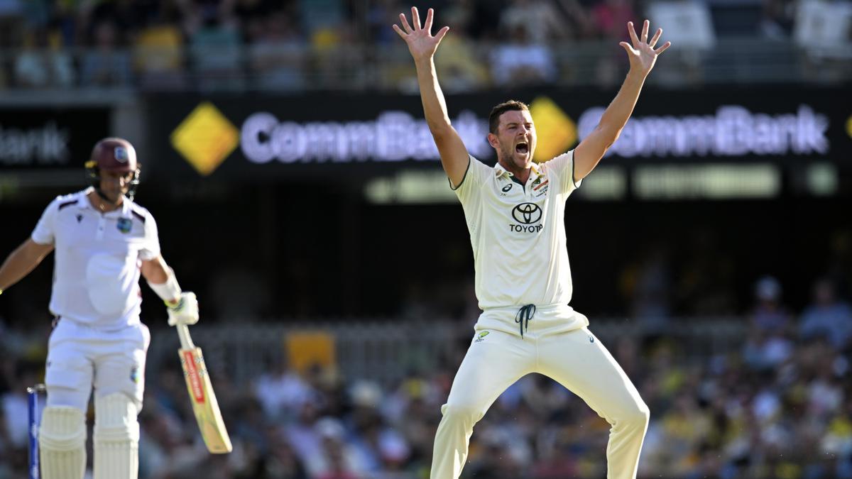 AUS vs WI, 2nd Test Day 3: Australia pulls ahead after Hazlewood, Lyon restrict Windies