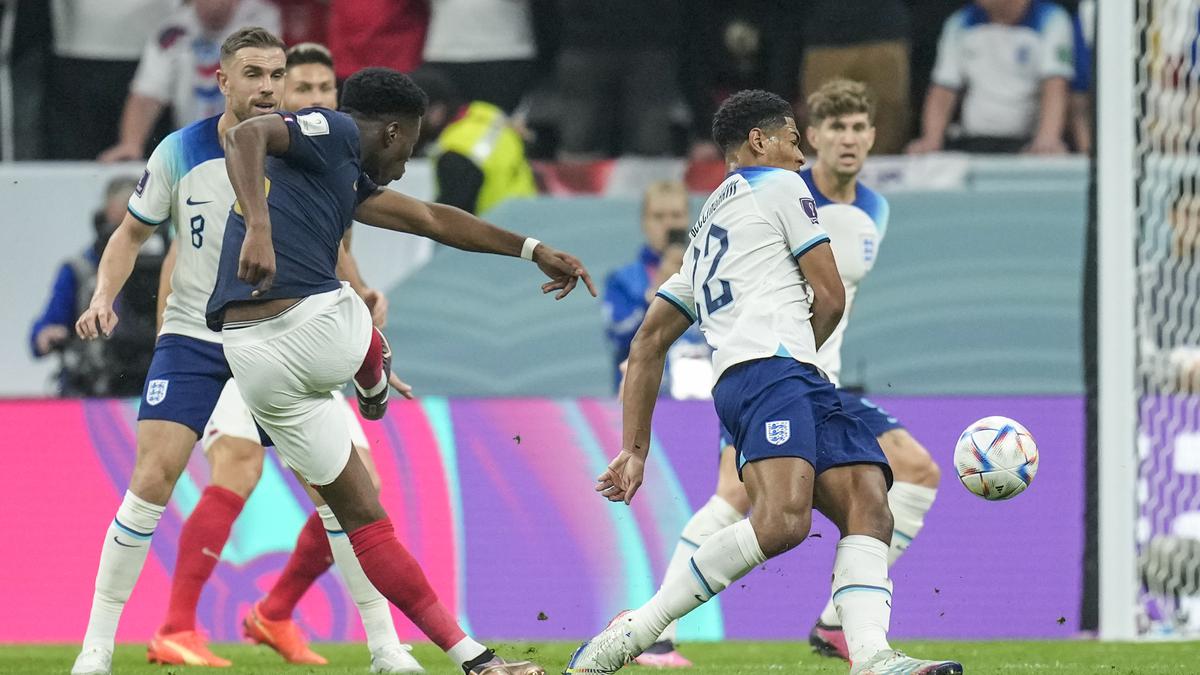 WATCH Tchouameni goal gives France the lead vs England in the FIFA