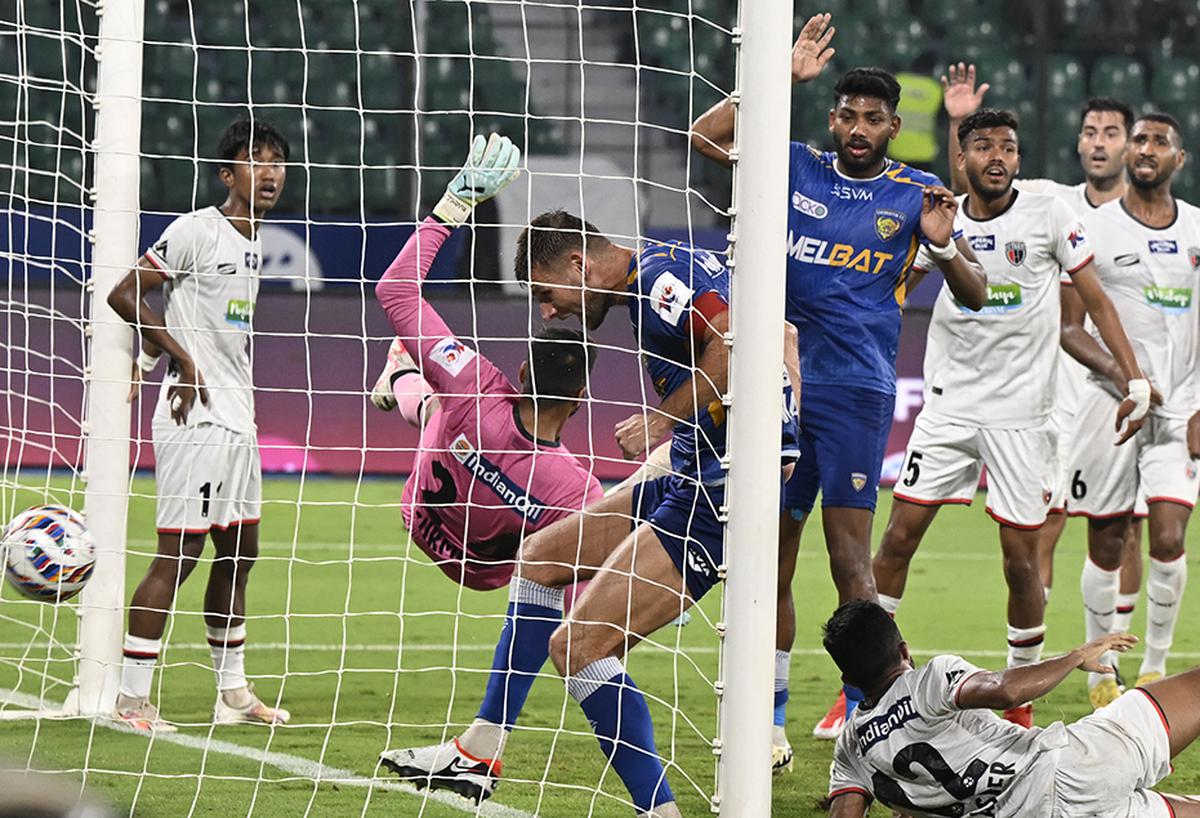 In its last three games, all winning goals for Chennaiyin were scored by Indians, including an Olympic goal by Sangwan (in pic), who is playing just his second ISL season