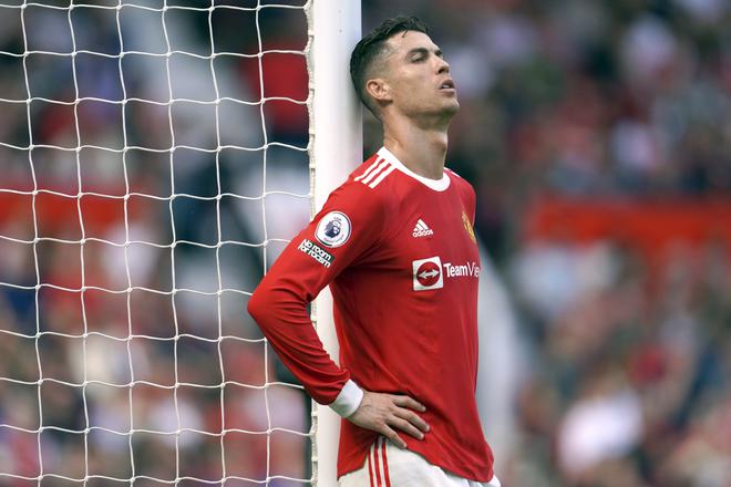 Ronaldo’s future at Old Trafford has been uncertain after he reportedly told the club of his desire to leave to play the Champions League next season (File Photo)
