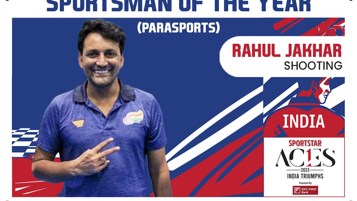 Rahul Jakhar adjudged Sportsman of the Year (Parasports) at Sportstar Aces 2023