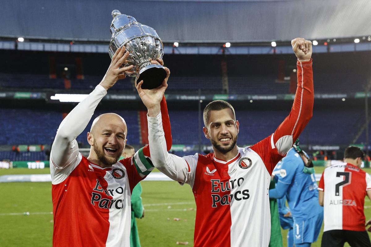 Feyenoord won tweemaal de bekerfinale