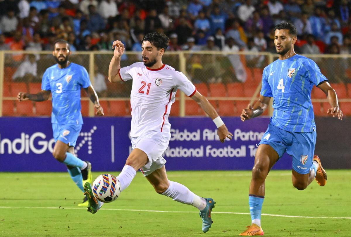 Syria recently beat India 3-0 in the Intercontinetal Cup, which was Marquez’s second game with the national team.