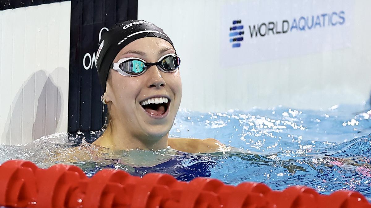 American swimmer Gretchen Walsh adds to her record collection at world short course championships