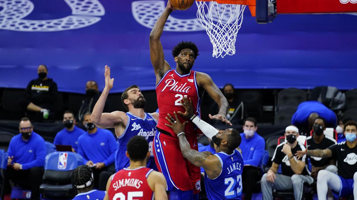 NBA roundup: Philadelphia 76ers pip LA Lakers - Sports News - Sportstar