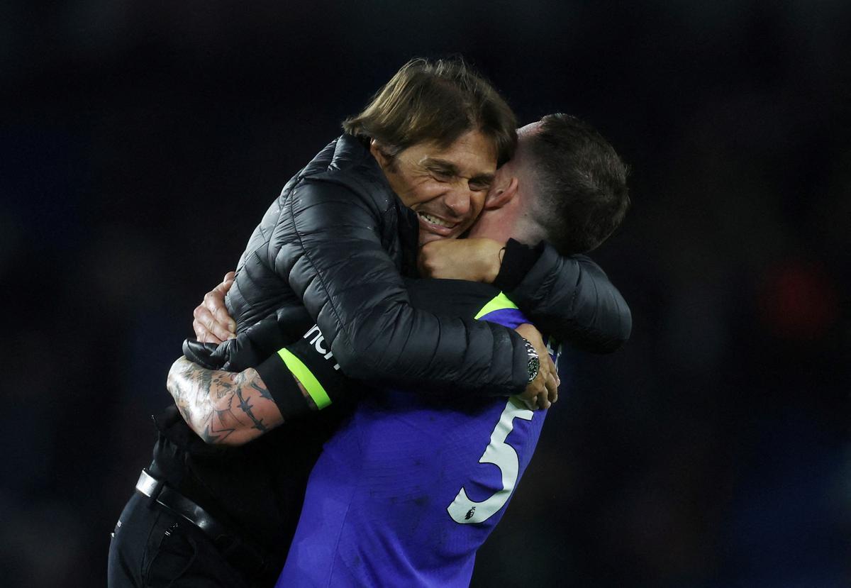 Conte says ‘Good men’ helped Spurs win after sudden death of fitness coach