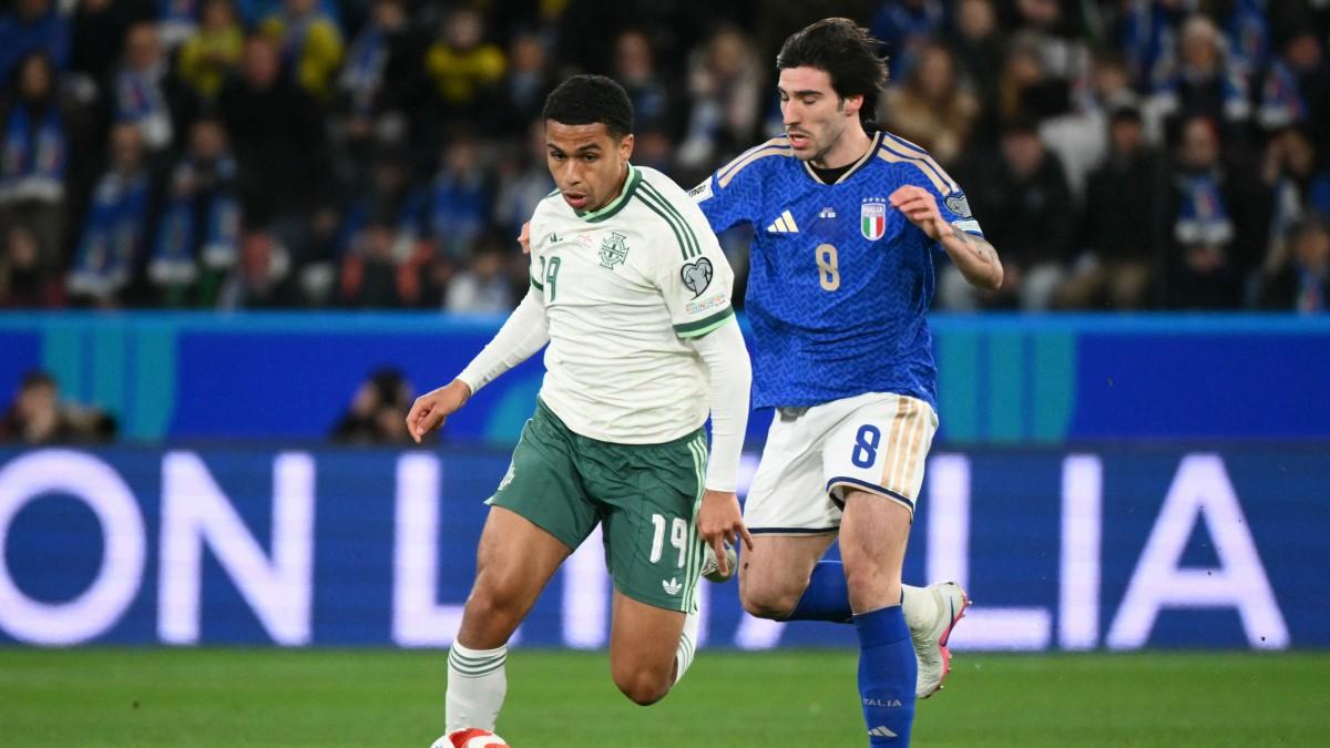 Score en direct Italie contre Irlande du Nord : ITA 2-0 NIR, Keane double l’avance de l’ITA lors des éliminatoires européens de la Coupe du Monde de la FIFA 2026