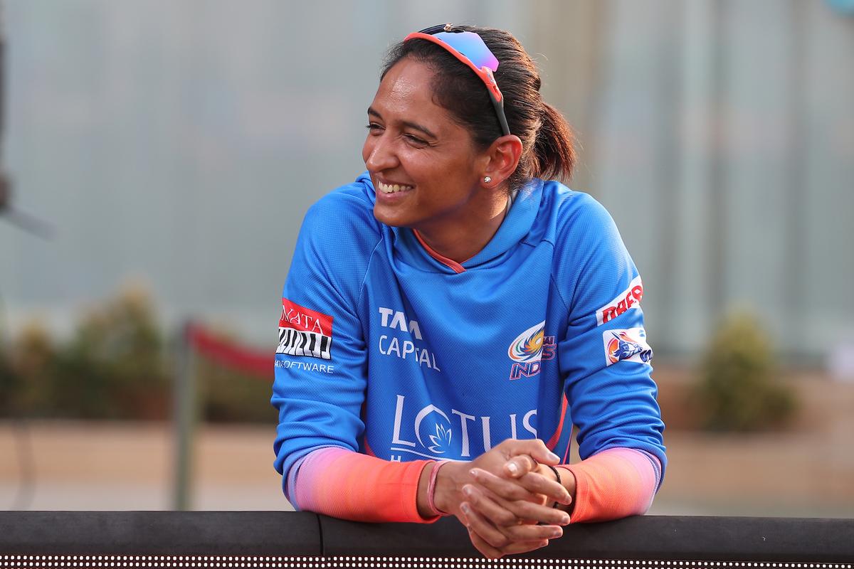 Harmanpreet Kaur of Mumbai Indians