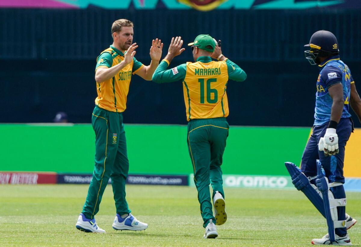 South Africa will be banking on the form of its premier bowler Anrich Nortje, who picked up a four-wicket haul against Sri Lanka in the ongoing T20 World Cup 2024. 