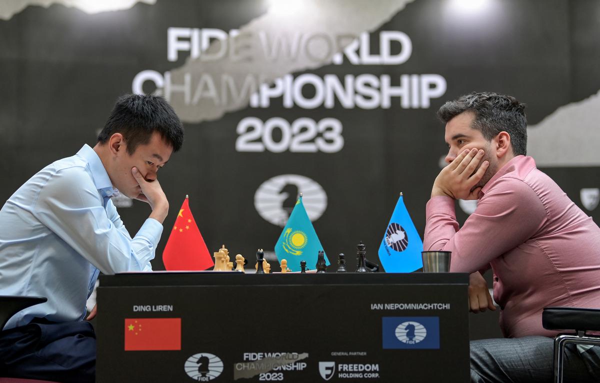 Ding Liren clinches world chess championship crown