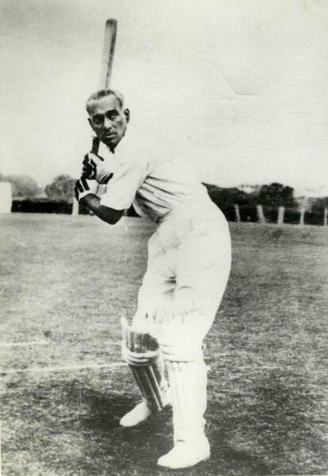 FILE PHOTO: Former Indian cricketer C.K. Nayudu.