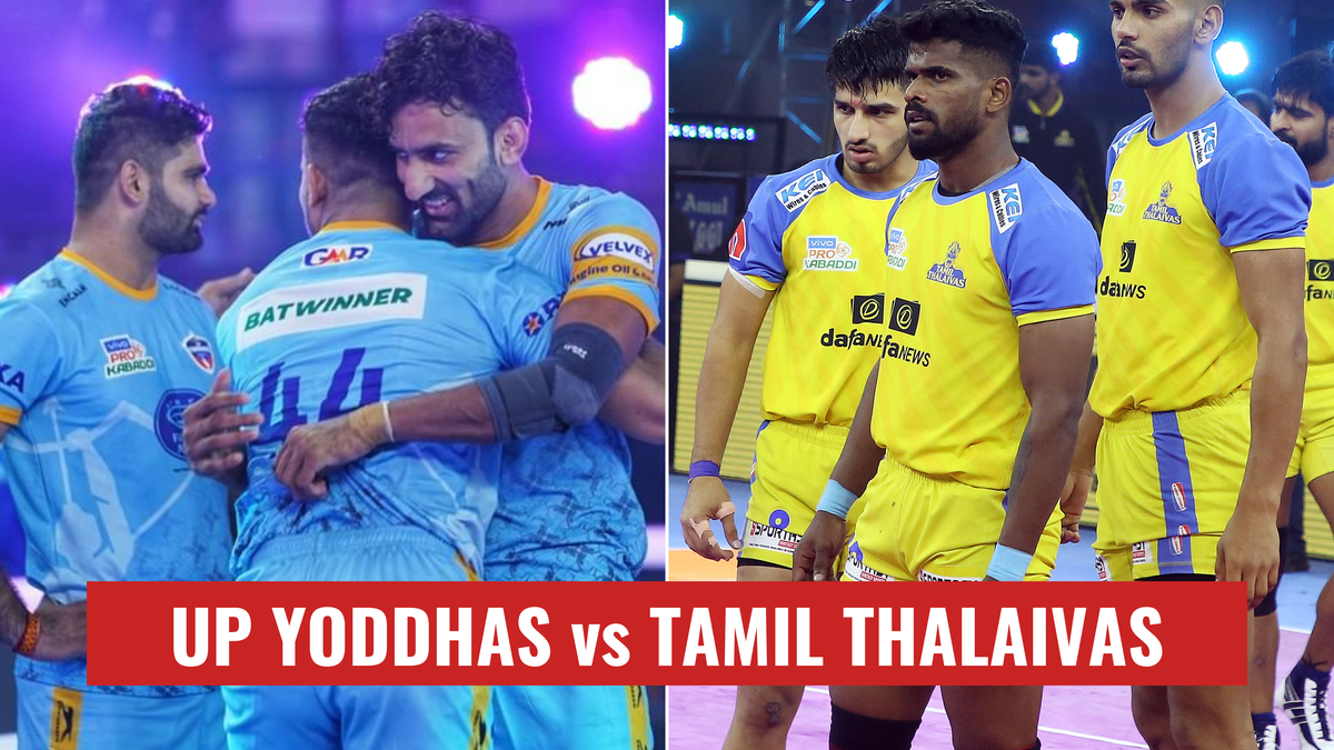 UP Yoddhas 41-24 Tamil Thalaivas, Highlights Pro Kabaddi 2022: Defense shines in big win; Pardeep Narwal first to 1400 raid points