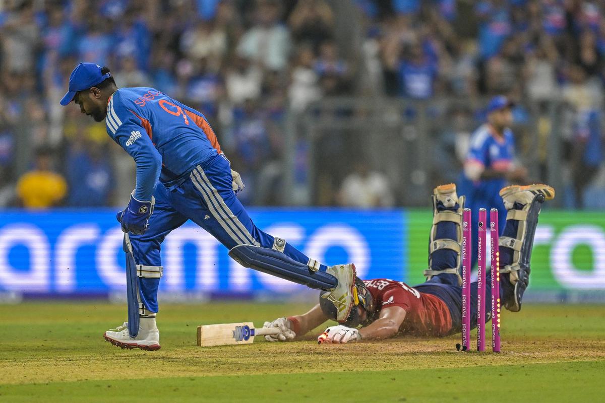 It was only when he was run out off the first ball of the final over that India could finally celebrate, and England finished agonisingly short on 246 for seven.
