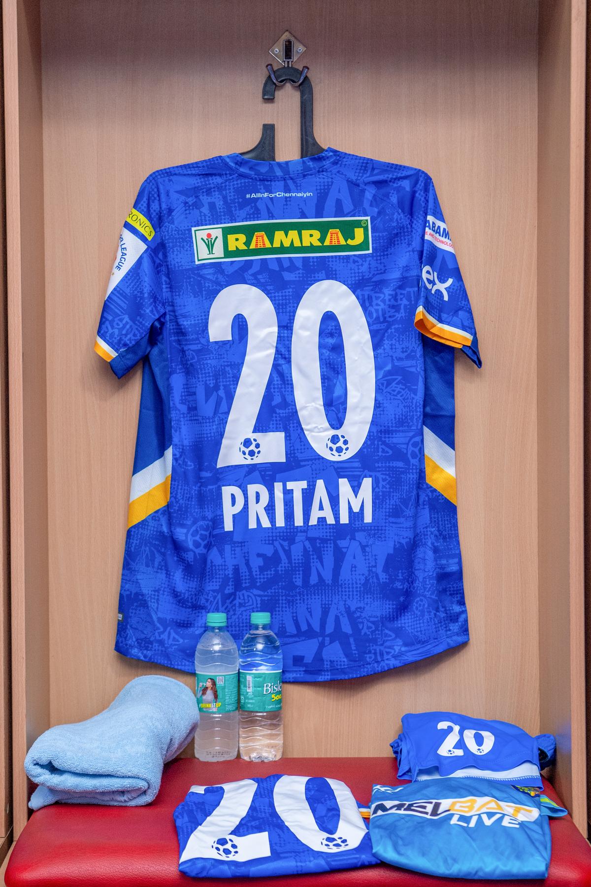 Con el equipo que capitaneó y que ganó el trofeo de la Superliga india hace dos años, a Pritam le facilitó las cosas en su debut con los colores de Chennaiyin.