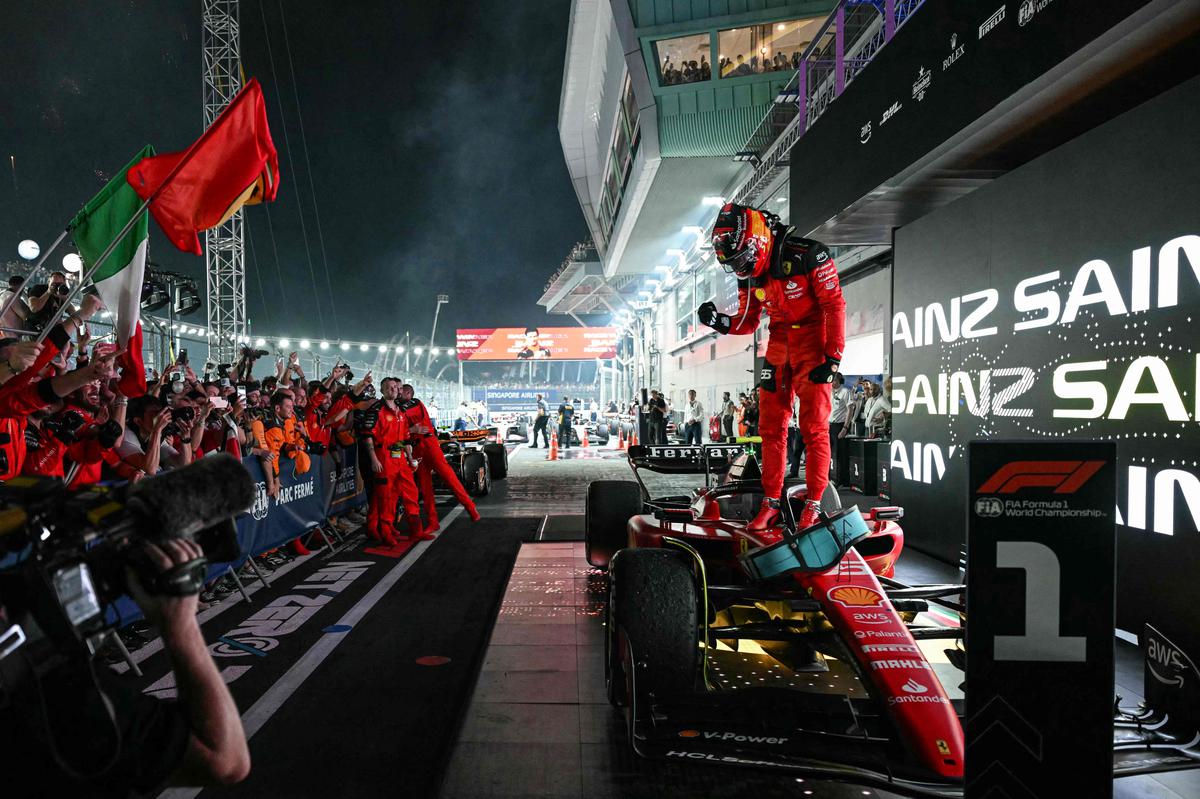 Double-Podium For Ferrari In Singapore