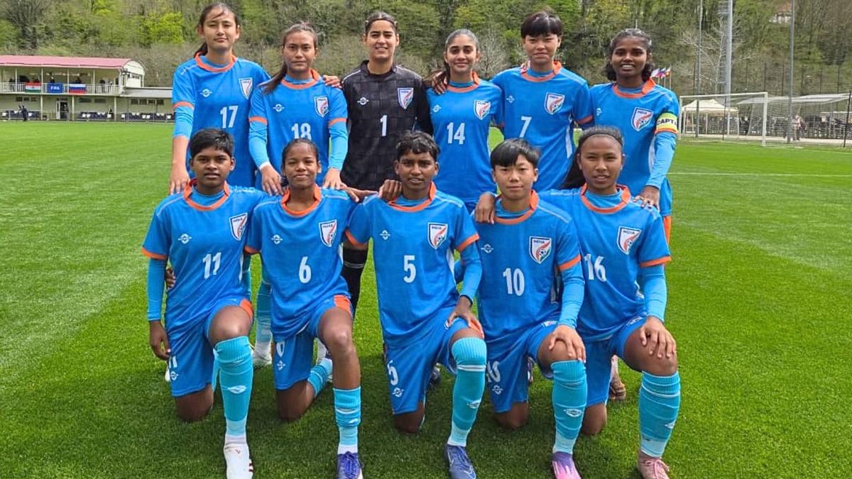 Inde, 14 avril : la Russie bat l’Inde par trois lors du match amical féminin U17