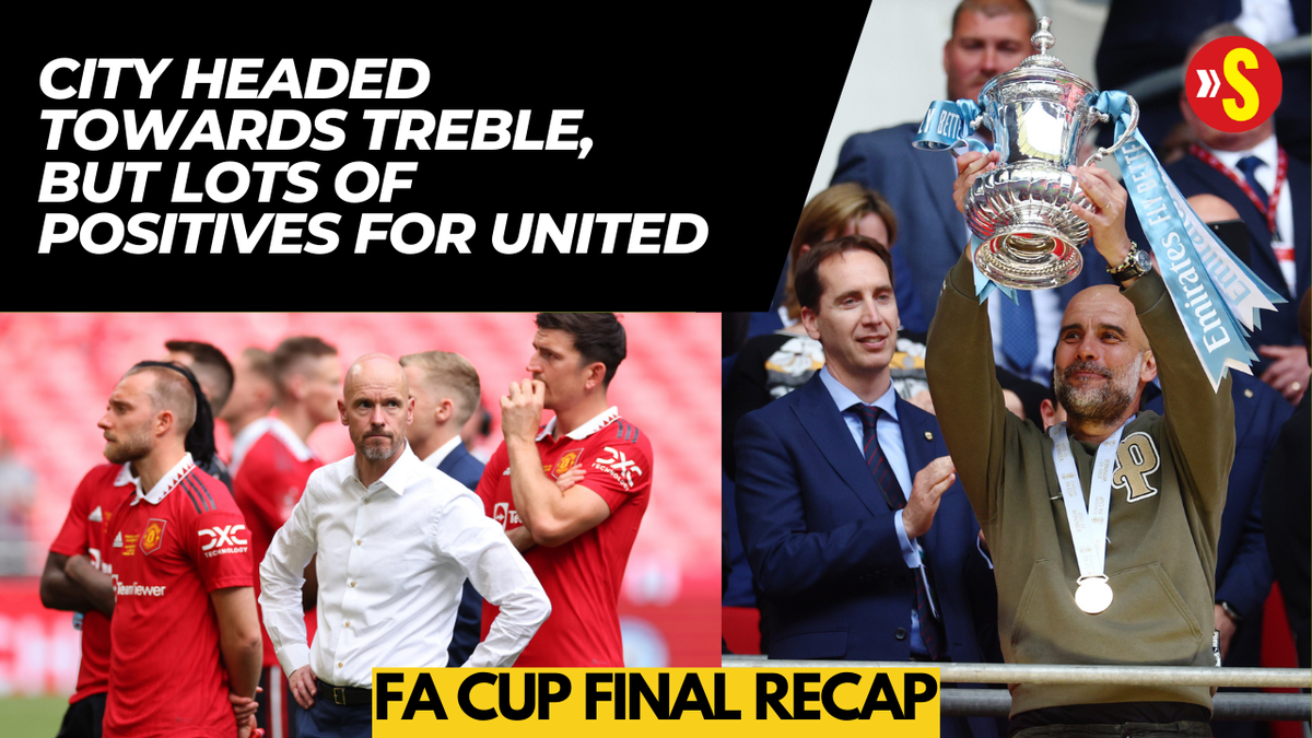 Watch: FA Cup final recap - When Man City won as predicted, but United resisted more than expected