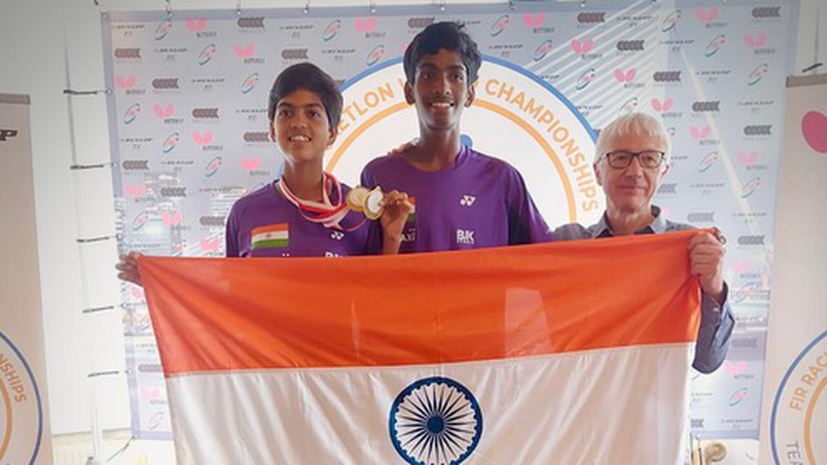 World Racketlon: India’s Aadirai clinches U-16, U-18 singles gold medals