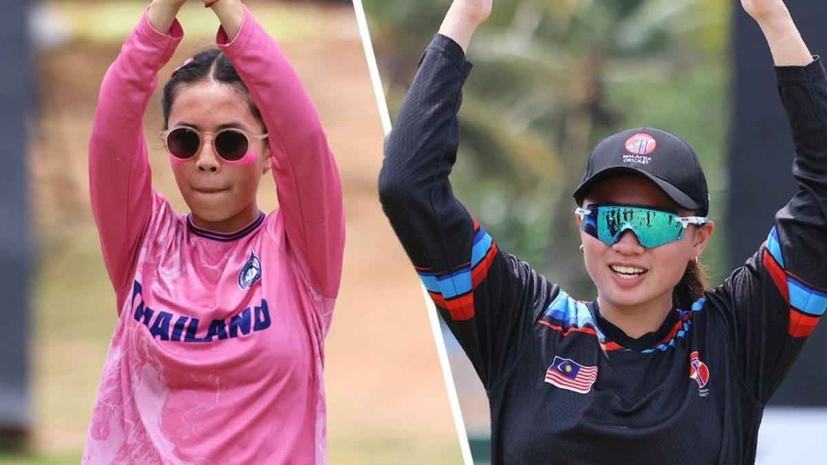 2024 年女子 T20 亚洲杯，马来西亚队 vs 泰国队精彩集锦：泰国队以 22 分优势击败马来西亚队