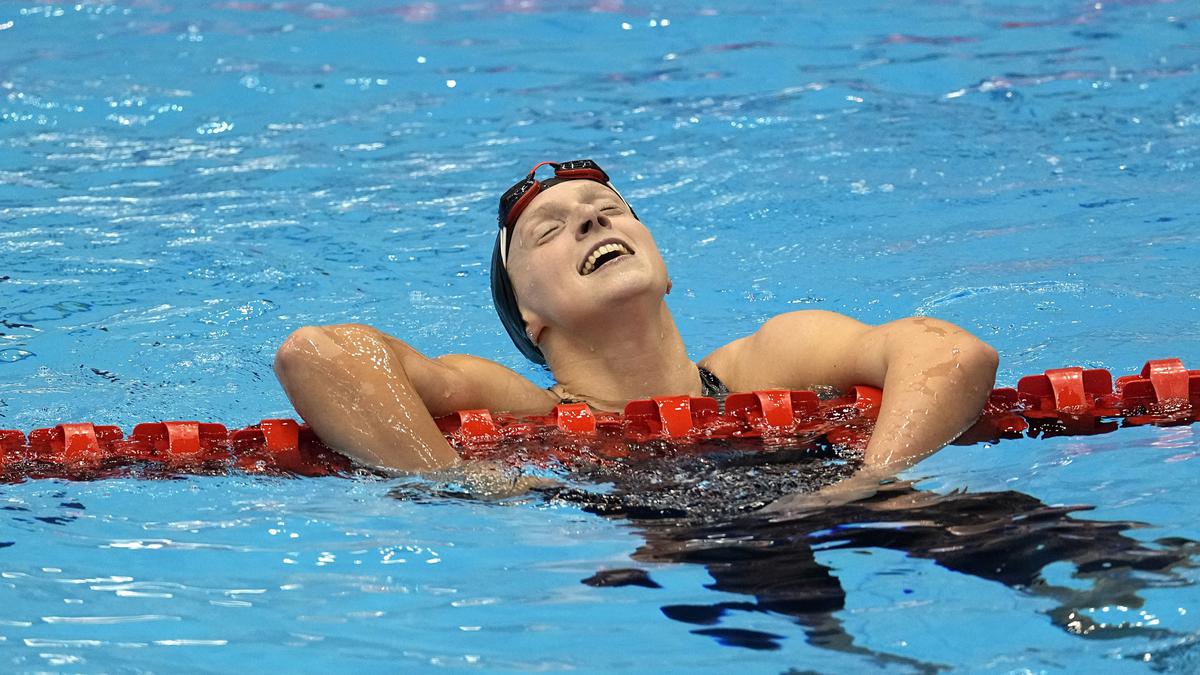 Katie Ledecky surpasses Michael Phelps’ record of most individual gold medals at Swimming World Championships