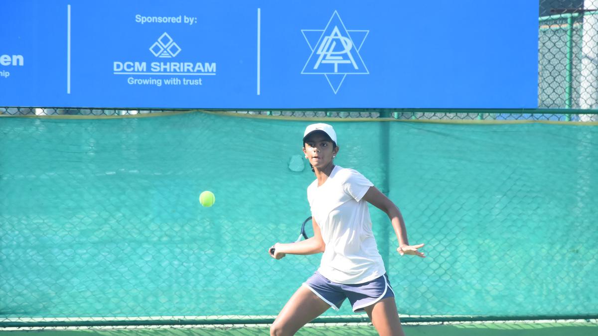 Prisha upsets under-14 top-seed Divya to enter semis of Fenesta Open National Tennis Championship 2023