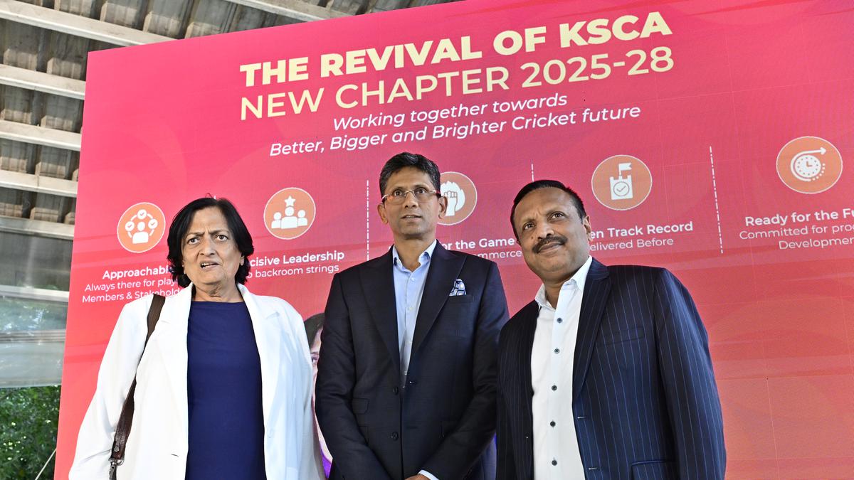 Venkatesh Prasad, Vinay Mruthyunjaya, Shantha Rangaswamy launch manifesto for KSCA 2025-28 elections
