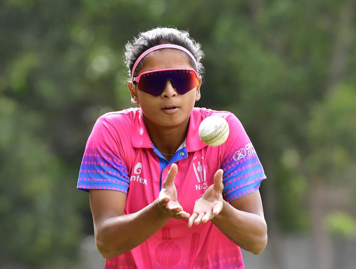 Shreyanka Patil emerged as the highest wicket-taker in WCPL this year with nine wickets in five matches.