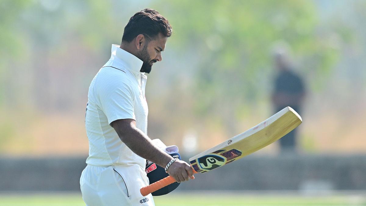 Ranji Trophy 2024-25: Rishabh Pant scores 17 runs in second innings, dismissed by Ravindra Jadeja