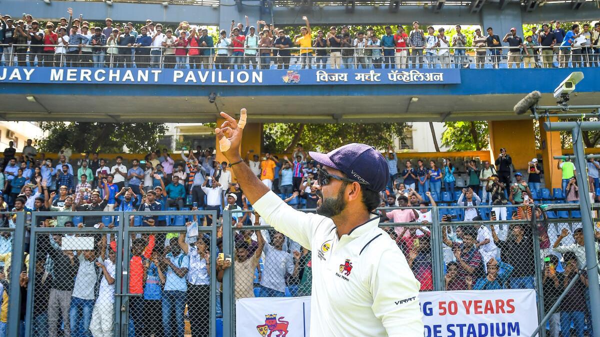 Ranji Trophy: Mumbai captain Rahane praises BCCI for prioritising domestic cricket after final win