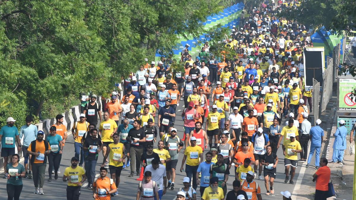 New Delhi Marathon 2023: Man Singh wins men’s title, Jyoti Gawate defends women’s crown