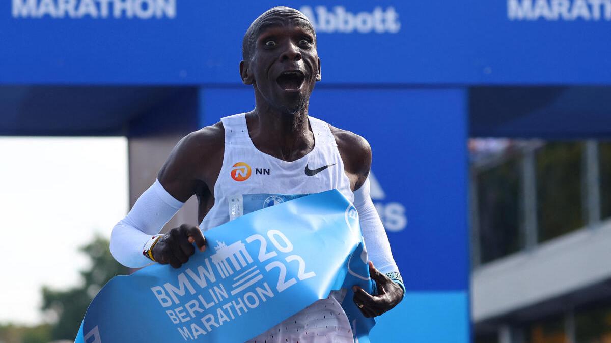 ‘One rabbit at a time’: Eliud Kipchoge coy on future after marathon record