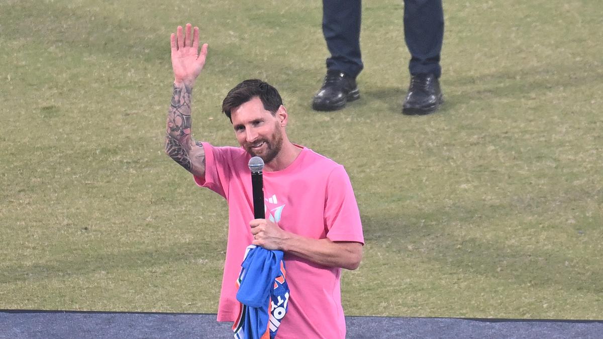 ASSISTIR: Lionel Messi espera retornar à Índia após ‘incrível’ GOAT Tour