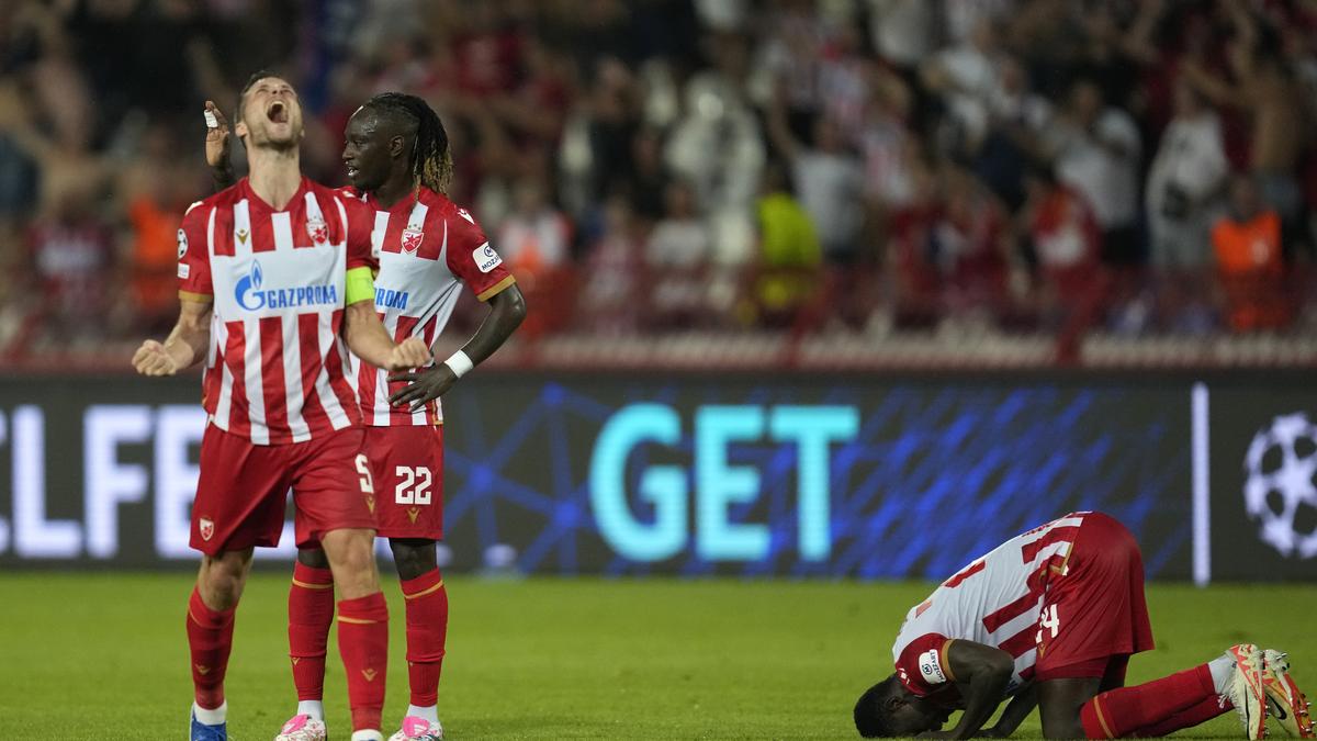 Historic rivals Dinamo Zagreb, Red Star Belgrade win playoffs to qualify for Champions League