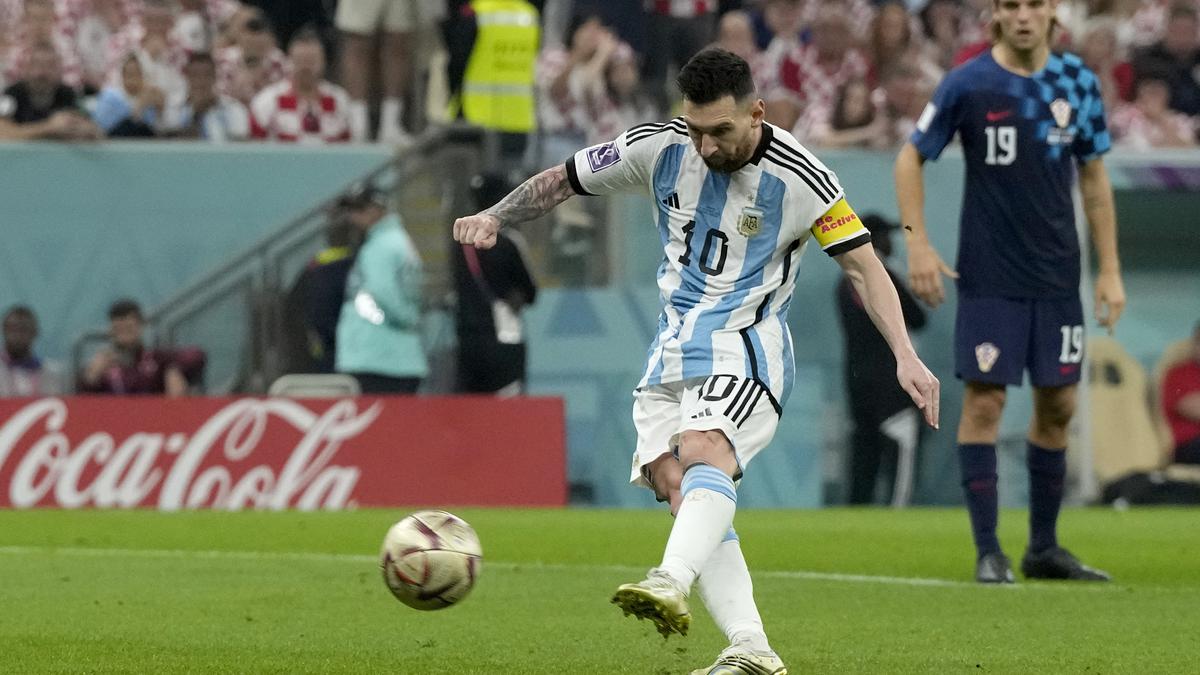 GOAL - Lionel Messi scored and assisted on his World Cup