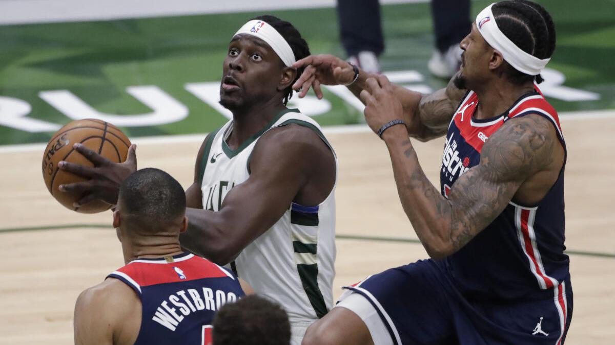 NBA roundup: Bucks ekes out win over Wizards