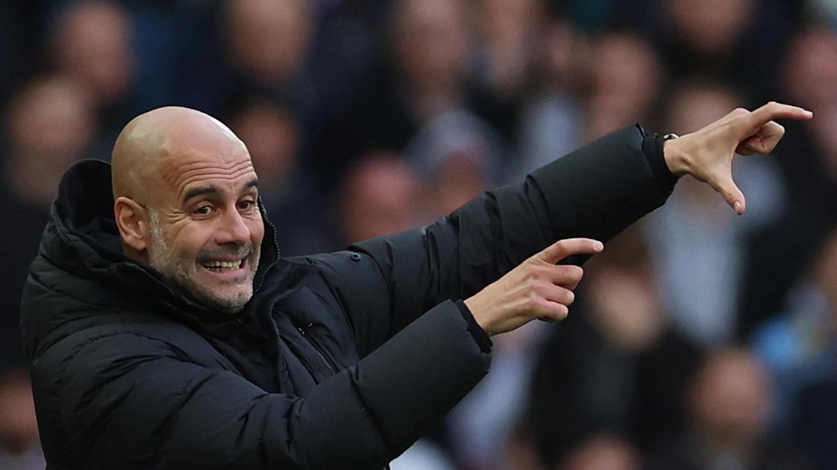 Pep Guardiola says coins were thrown at him in Liverpool loss