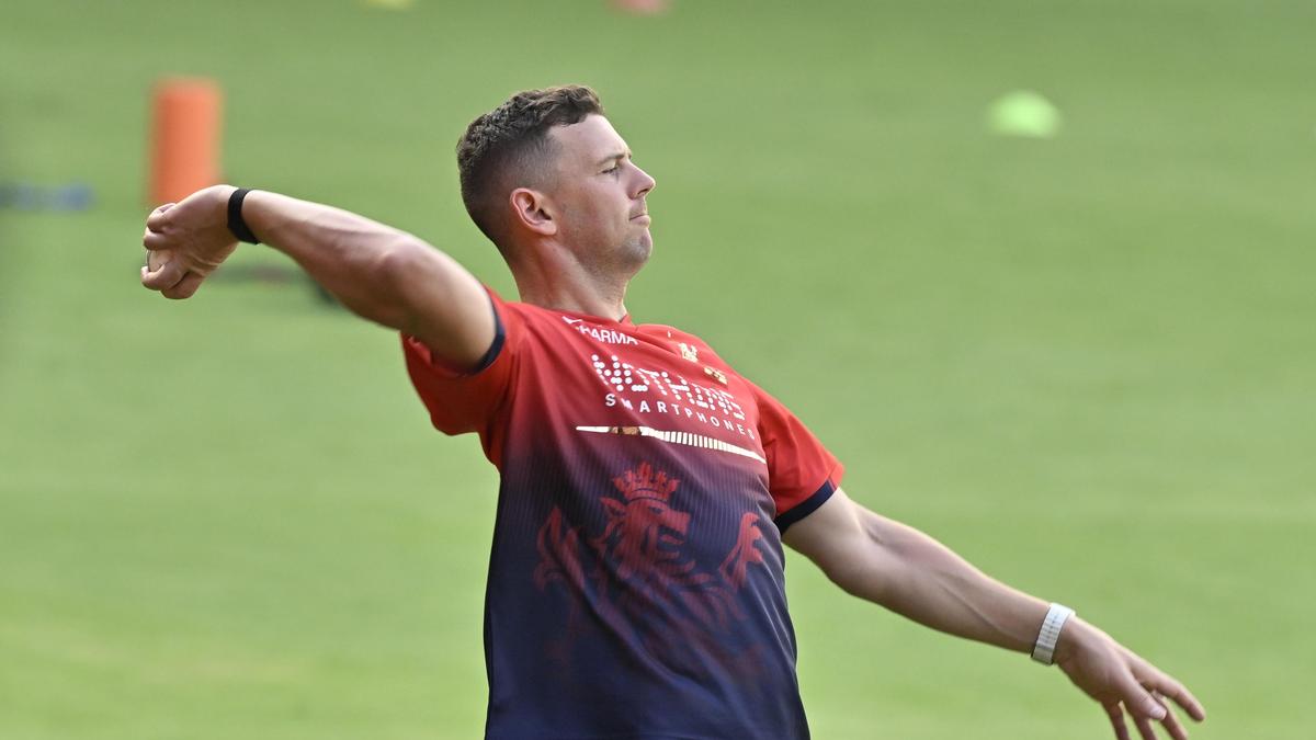 IPL 2026: Josh Hazlewood starts for RCB against RR