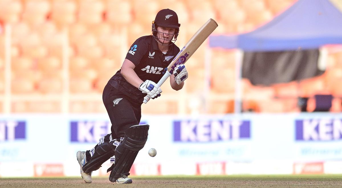 FILE PHOTO: Halliday finished as the top run-getter in the ODI series in Ahmedabad last October, scoring 133 runs across three matches. 