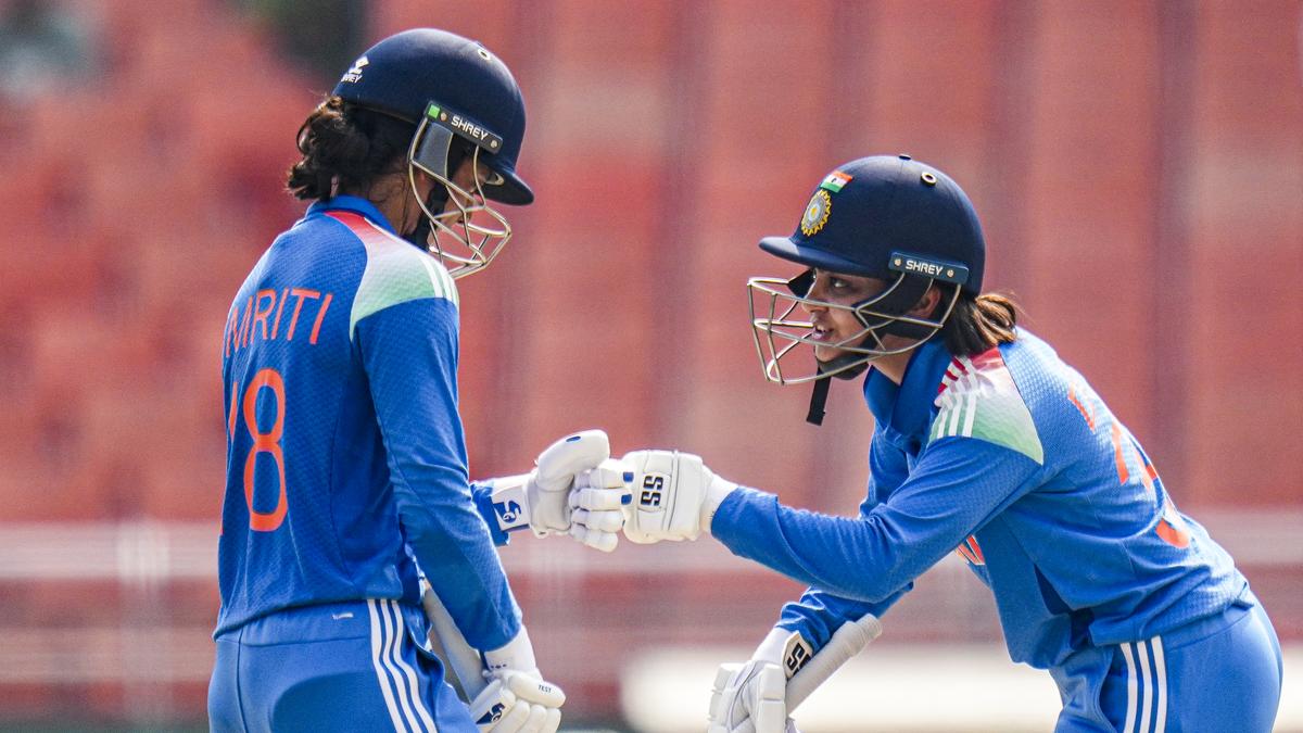 India registers its highest total against Australia in women’s ODIs