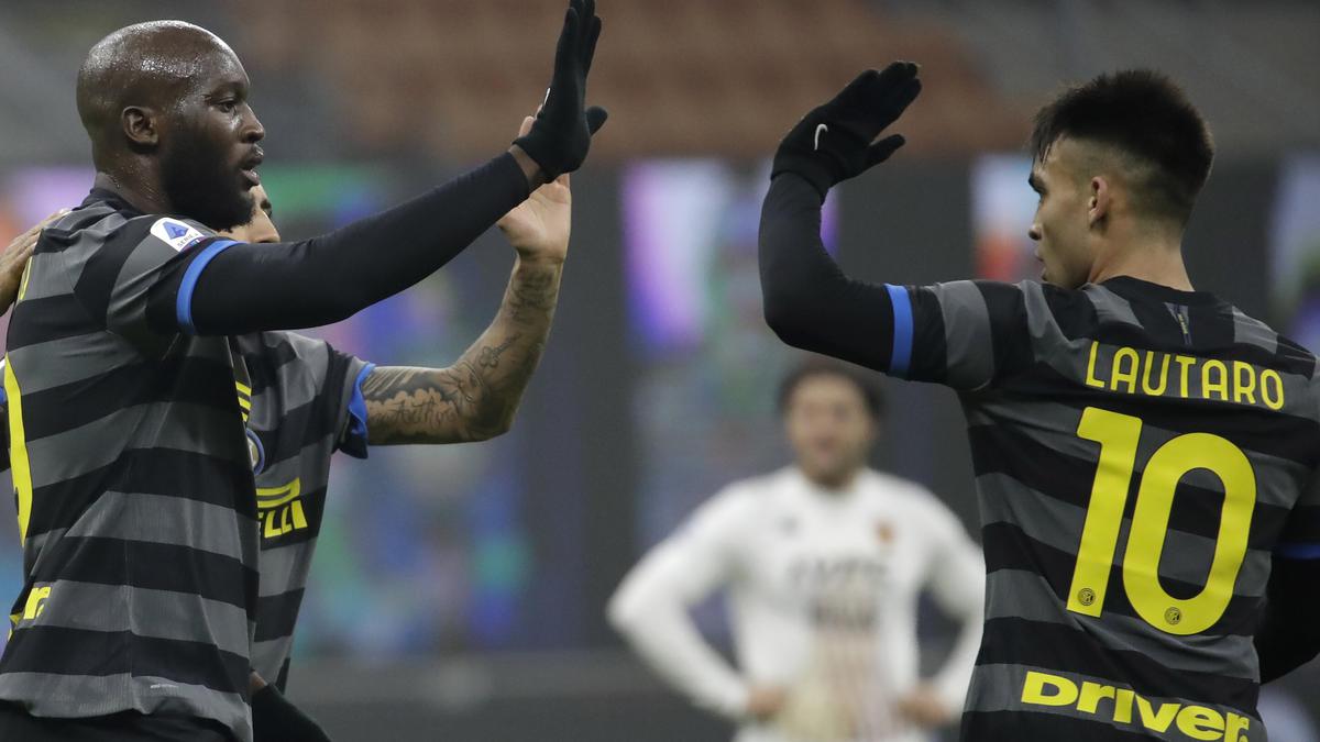 Lukaku fires double as Inter thrashes Benevento - Football News - Sportstar