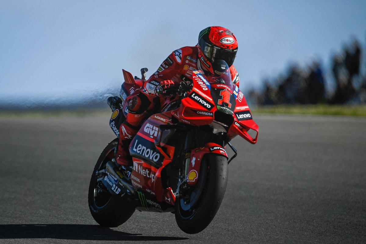 MotoGP Portuguese Grand Prix Bagnaia secures sprint and race double