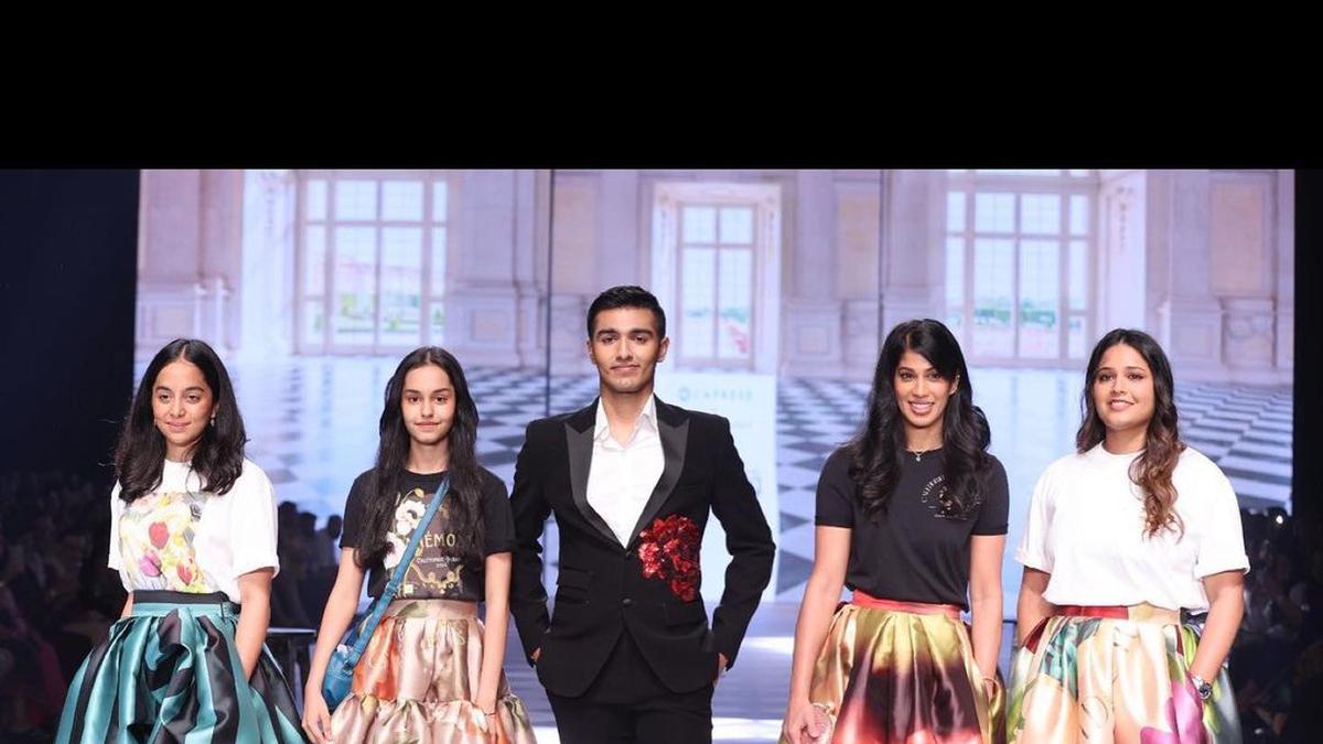 India’s Asian Games squash medallists walk the ramp at Lakme Fashion Week 2023