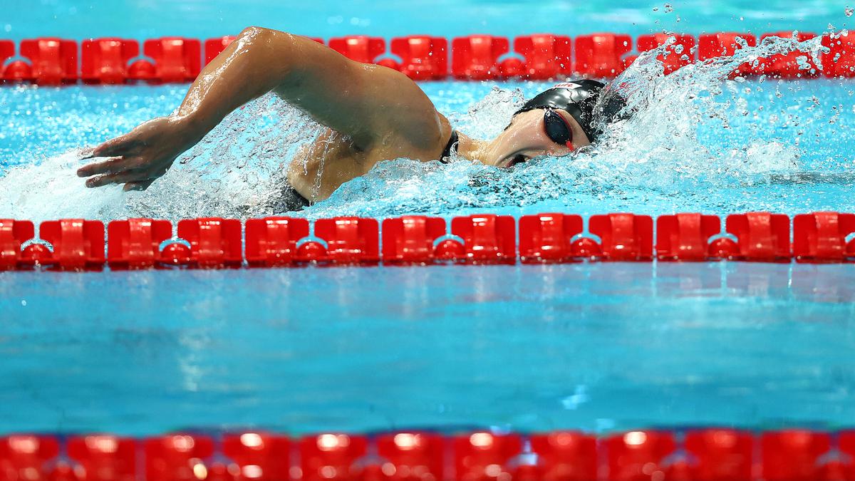 Records broken by Katie Ledecky in this year- 2022