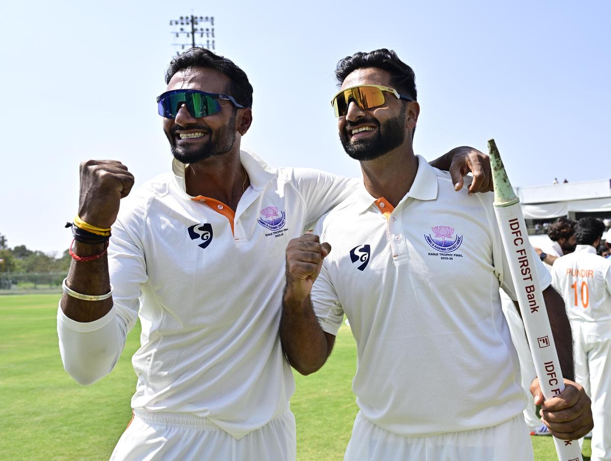 Fuerza impulsora: Paras Dogra y Auqib Nabi, los principales arquitectos de la exitosa campaña de J&K.