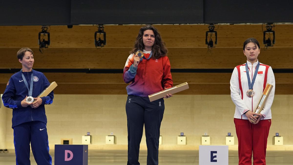 Paris Olympics 2024: Leone keeps women’s rifle 3 positions gold in Swiss hands