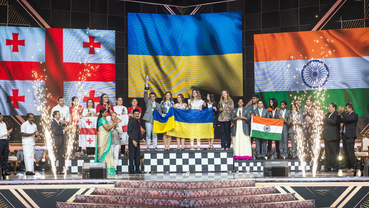 Chess Olympiad 2022 round 11 Highlights: India wins two bronze medals;  Uzbekistan wins open gold, Ukraine Women take top honours - Sportstar