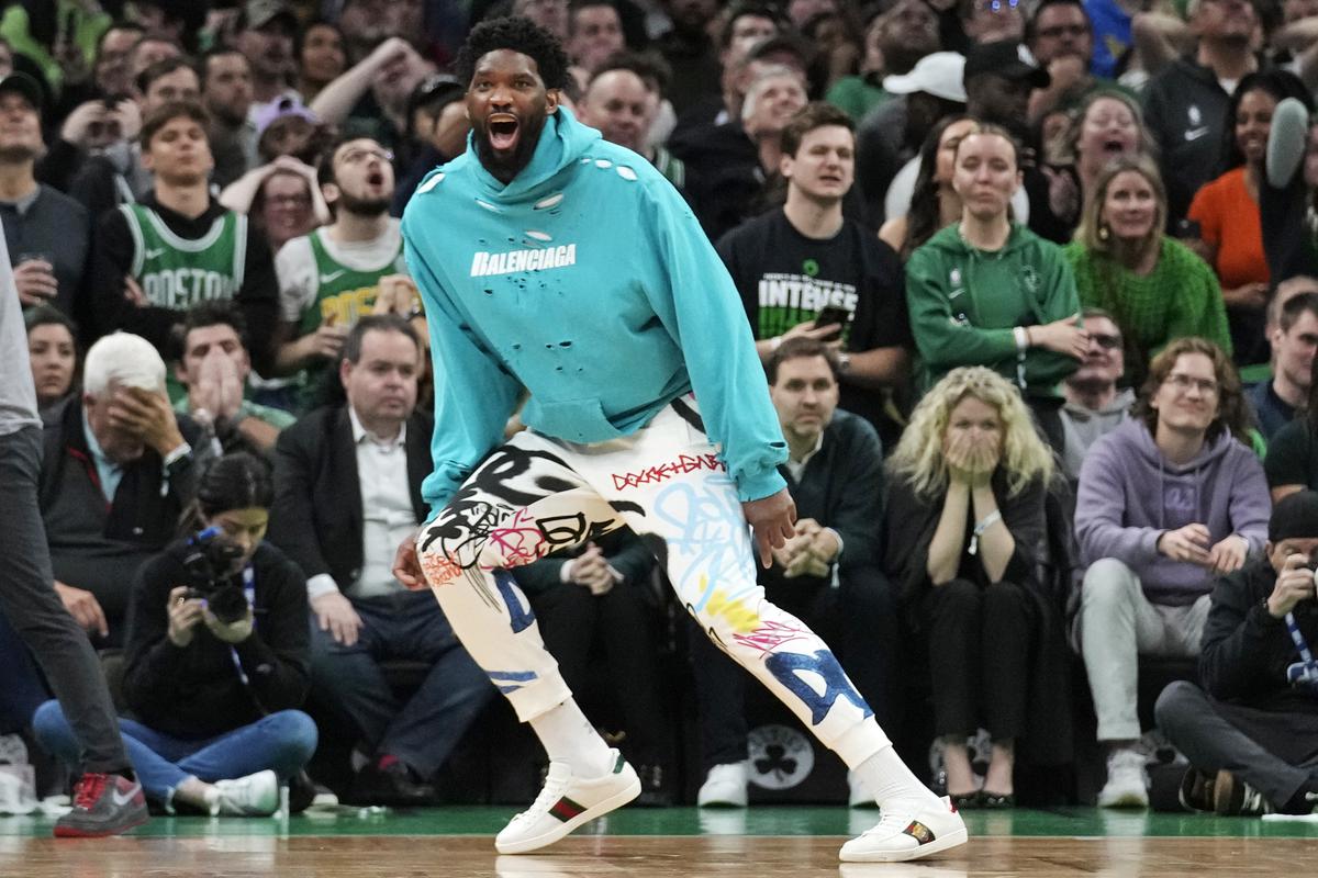 76ers' Joel Embiid ruled out for Game 1 vs. Celtics due to knee injury