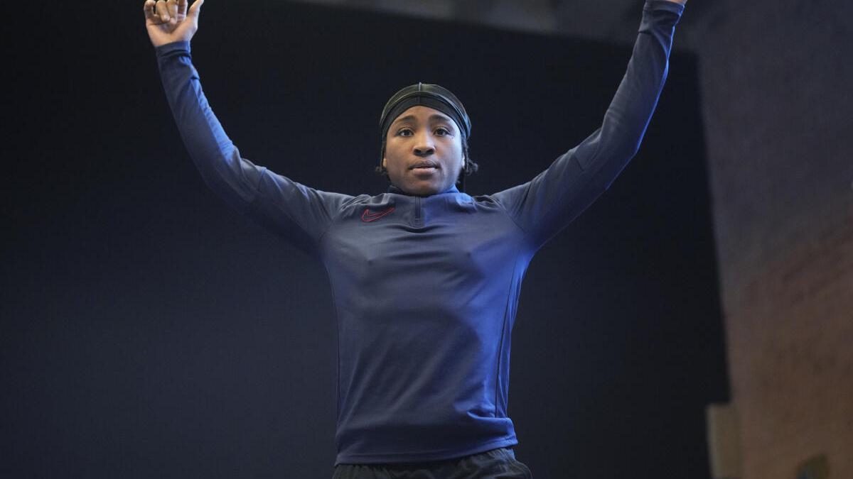 Boxer Cindy Ngamba, world’s first female refugee athlete to win Olympic medal, set for pro debut on all-female fight card