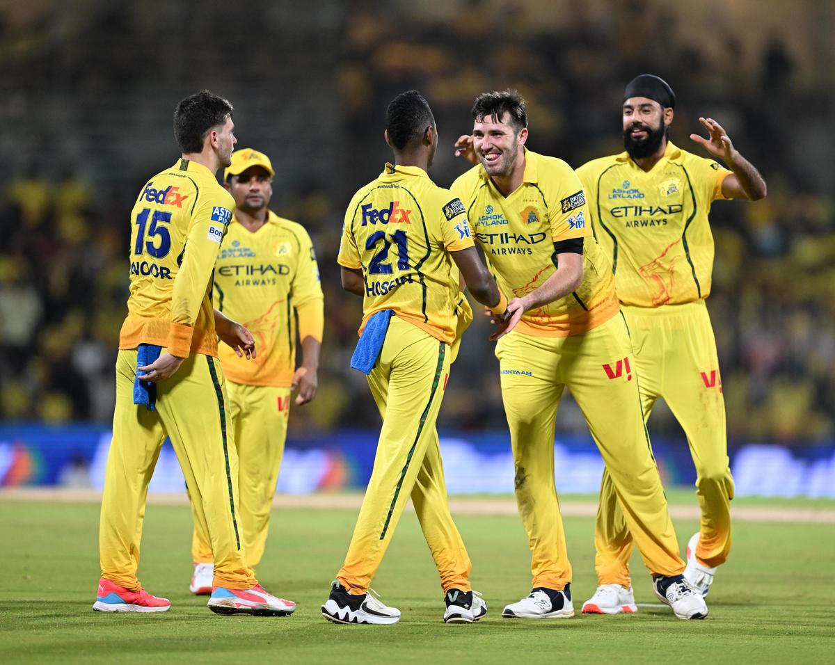 CSK vs DC, IPL 2026: Samson ton fires CSK to first win of season  When it rains, it pours for Sanju Samson. After failing to get past single-digit scores in the first three matches for the Chennai Super Kings (CSK), the Samson storm struck the M. A. Chidambaram Stadium in Chennai on Sunday against the Delhi Capitals (DC).The Kerala batter scored his fourth IPL hundred, the first for his new franchise, to help CSK beat the Capitals by 23 runs and open its account in IPL 2026. The wicketkeeper-batter battled through the humidity and lower-back strain to remain unbeaten on 115 off 56 balls, playing an innings built around piercing gaps rather than bludgeoning the ball into the stands.Asked to bat first by Axar Patel on a surface termed dry by CSK skipper Ruturaj Gaikwad, the home side started on the front foot in the PowerPlay with Samson leading the charge. The 31-year-old oozed confidence with his footwork, putting away anything wide on offer from the new-ball bowlers. Samson’s intermittent boundaries meant Gaikwad’s scratchy start did not harm the scoring rate in the first phase.ALSO READ |IPL 2026: Resurgent Lucknow Super Giants looks for a win at home against Gujarat TitansHe took on the unfavourable match-up against Axar by collecting two boundaries through cover, a prelude to the rest of the innings, where the spinners were denied a chance to enjoy any control. After Gaikwad’s dismissal, DC did not utilize the chances to send Samson and Ayush Mhatre back to the pavilion. K.L. Rahul failed to gather the ball when Mhatre looked to take a blind run and Samson was dropped at long off two balls later.Despite the first six in the innings only coming in the 11th over, the host continued to maintain a nine-plus run rate, which only surged upwards during the partnership between Samson and his junior partner. Their 100-run stand was brought up in just 56 balls, setting up CSK to go big in the final phase of the innings. But Lungi Ngidi and Mukesh Kumar brought the run flow to an abrupt stop, stifling the batters by going full and wide. CSK rolled the dice by retiring out half-centurion Mhatre for Shivam Dube, a change which allowed the side to find late acceleration and post 212. Jamie Overton’s haul of four for 15 was crucial in restricting Delhi Capitals to 189 runs.
                                                            | Photo Credit: 
                                B. Jothi Ramalingam
                            

                            Jamie Overton’s haul of four for 15 was crucial in restricting Delhi Capitals to 189 runs.
                                                            | Photo Credit: 
                                B. Jothi Ramalingam
                                                    CSK’s worst nightmare seemed to be coming back to haunt it when openers Rahul and Pathum Nissanka blazed to a fifty-run opening association within four overs. Khaleel Ahmed managed to prise out the former with a well-directed short ball, a small tug on the door which the home side then slammed open. Nissanka perished soon after, unable to time his attempted lob over mid-on.As the rumbling among fans grew in volume, Sarfaraz Khan held on to a diving catch at point, hanging in the air horizontally, parallel to the ground, to hand Gurjapneet Singh a wicket on his first ball in the IPL and drive the noise to its zenith.David Miller and Tristan Stubbs managed to silence the yellow-clad population for a while with a 45-run stand in just 26 balls. Seeing the stumps light up behind Miller, the almost-hero from DC’s previous encounter, turned the whistles back on. A few lusty blows from Stubbs and the lower order kept the Men in Yellow on their toes before Jamie Overton capped off an excellent night with the ball (4/18) by removing the Protea batter in the penultimate over to help his side break its duck.Published on Apr 11, 2026  #CSK #IPL #Samson #ton #fires #CSK #win #season